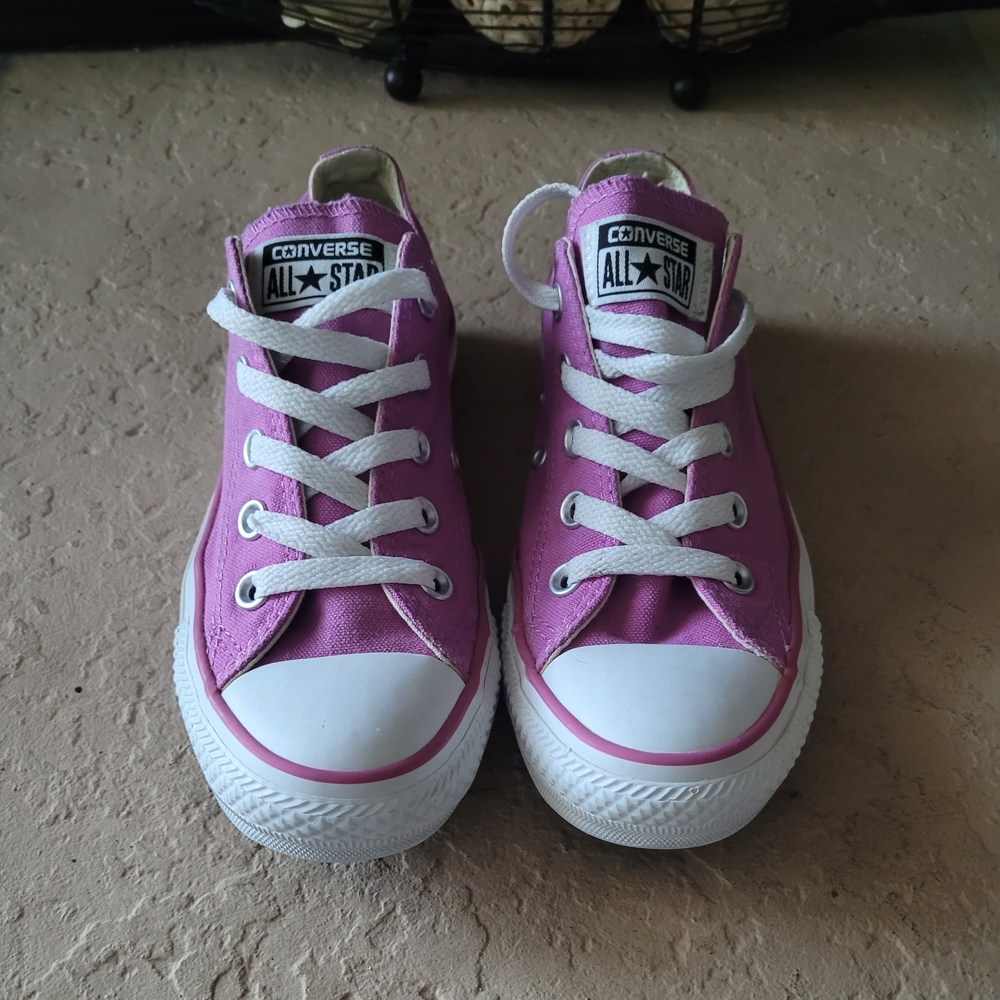 Size 4 Converse All Star Pink Casual Kids Sneakers